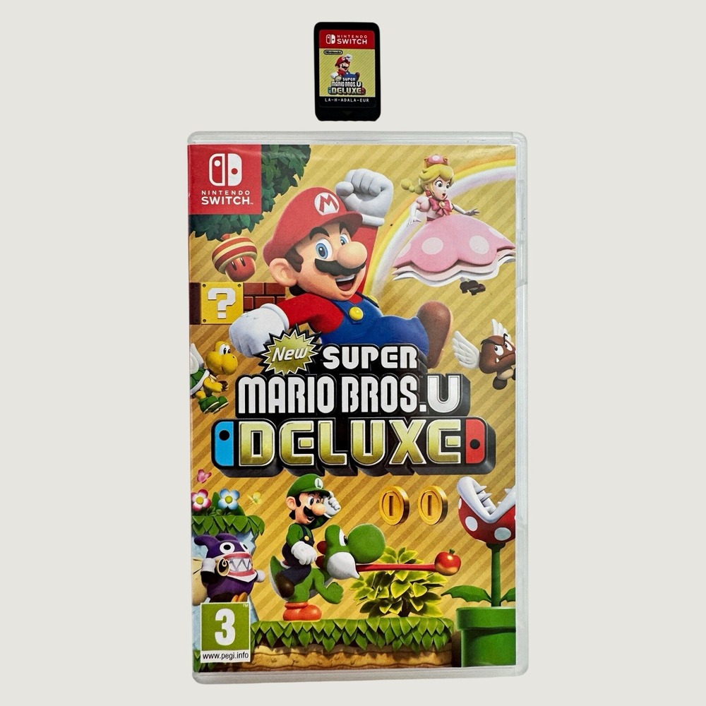 Nintendo New Super Mario Bros. U Deluxe (Switch, PAL, PEGI 3, 2019) Multiplayer